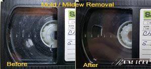 VHS mold removal and cleaning photo